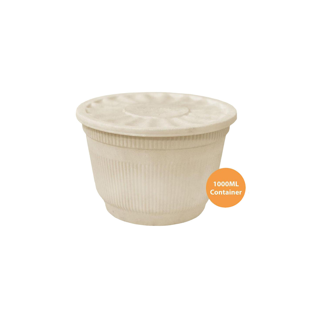 Cornstarch 1000ml Takeaway Container