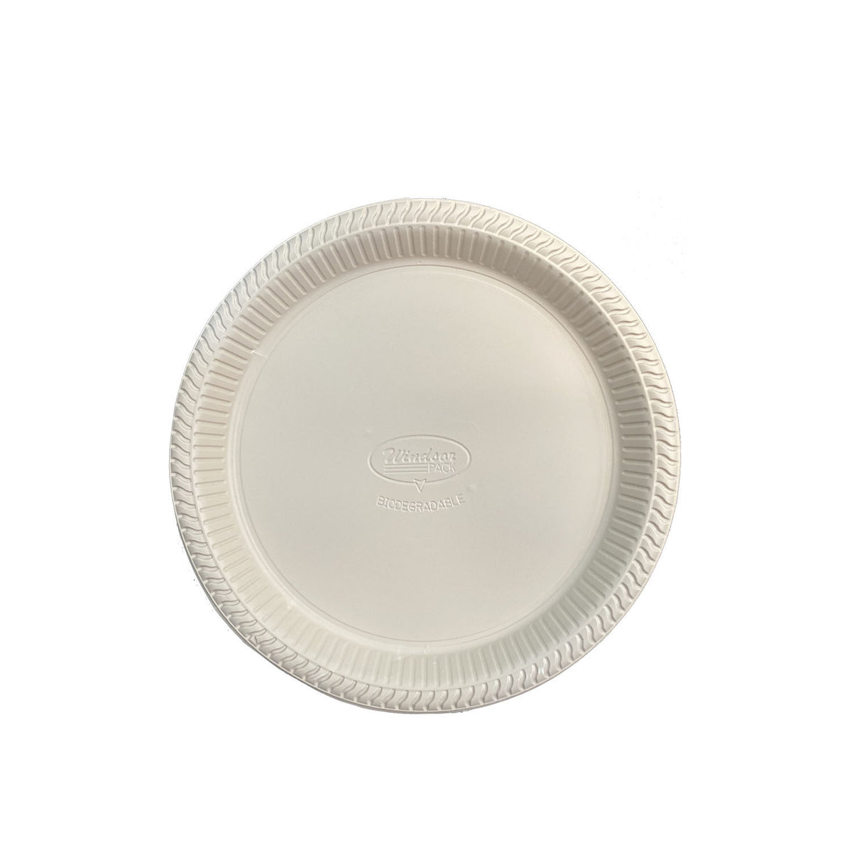 12 inch Round Cornstarch Plate