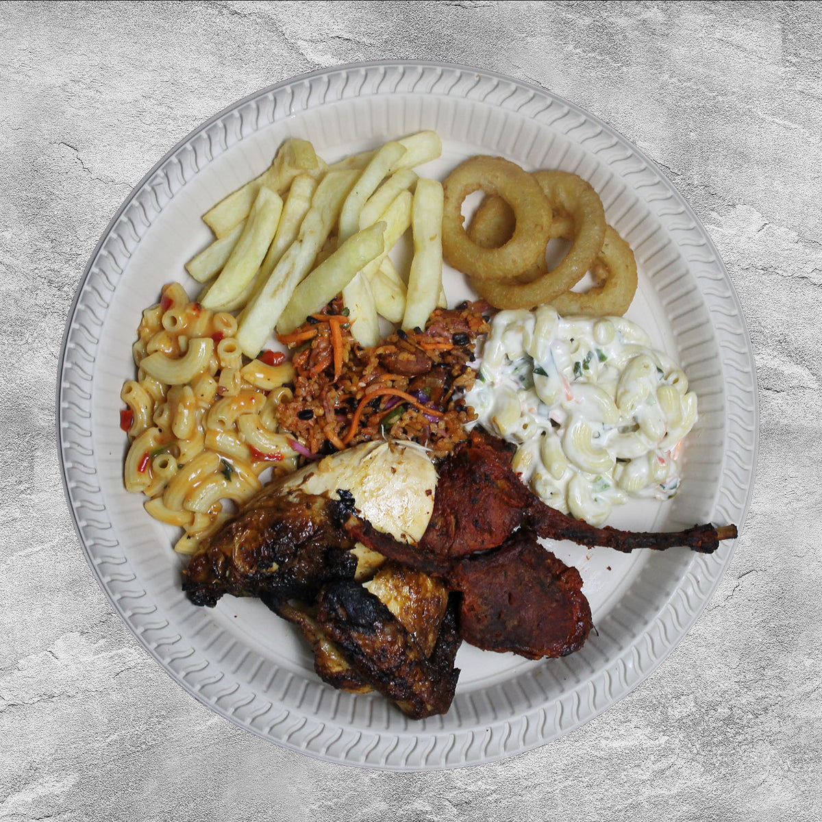 12 inch Round Cornstarch Plate