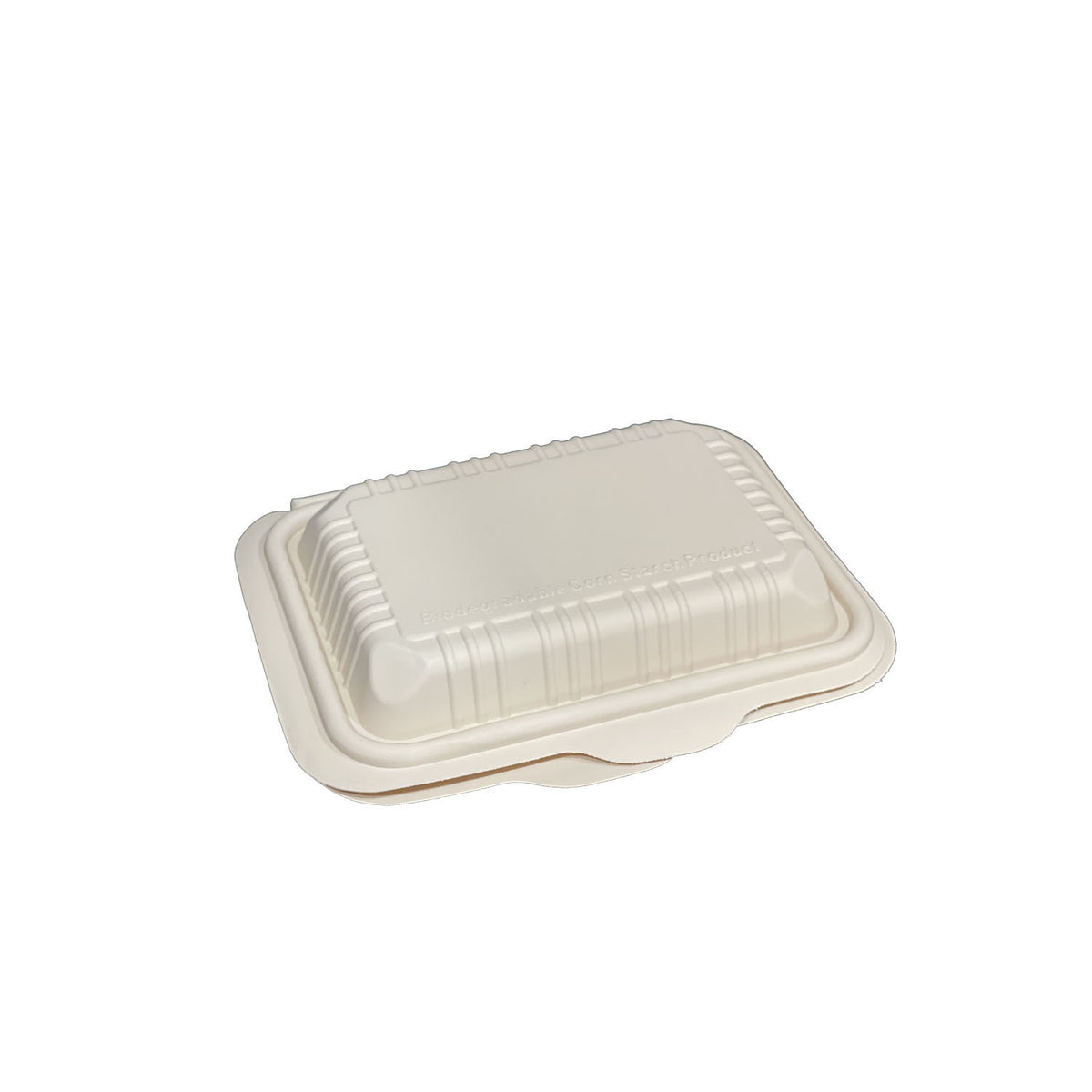 600ml Cornstarch Clamshell Box