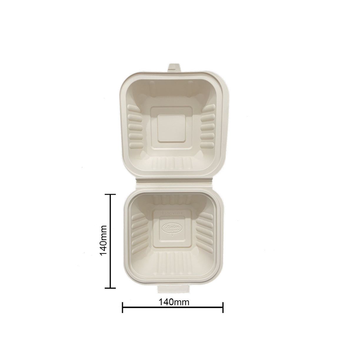 Cornstarch Burger Box