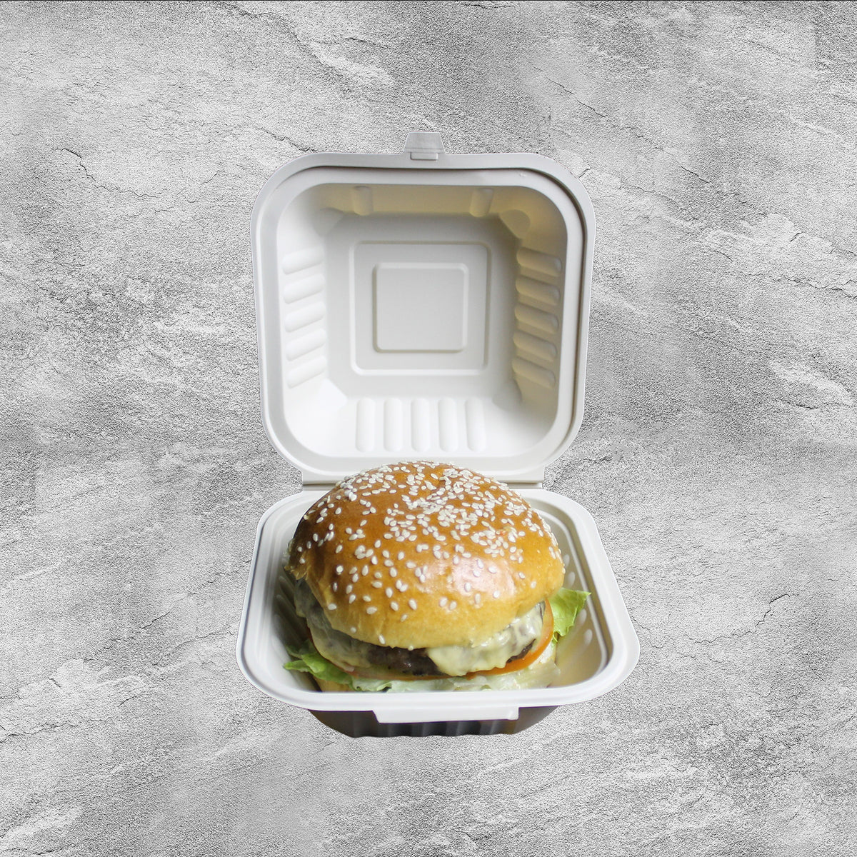 Cornstarch Burger Box