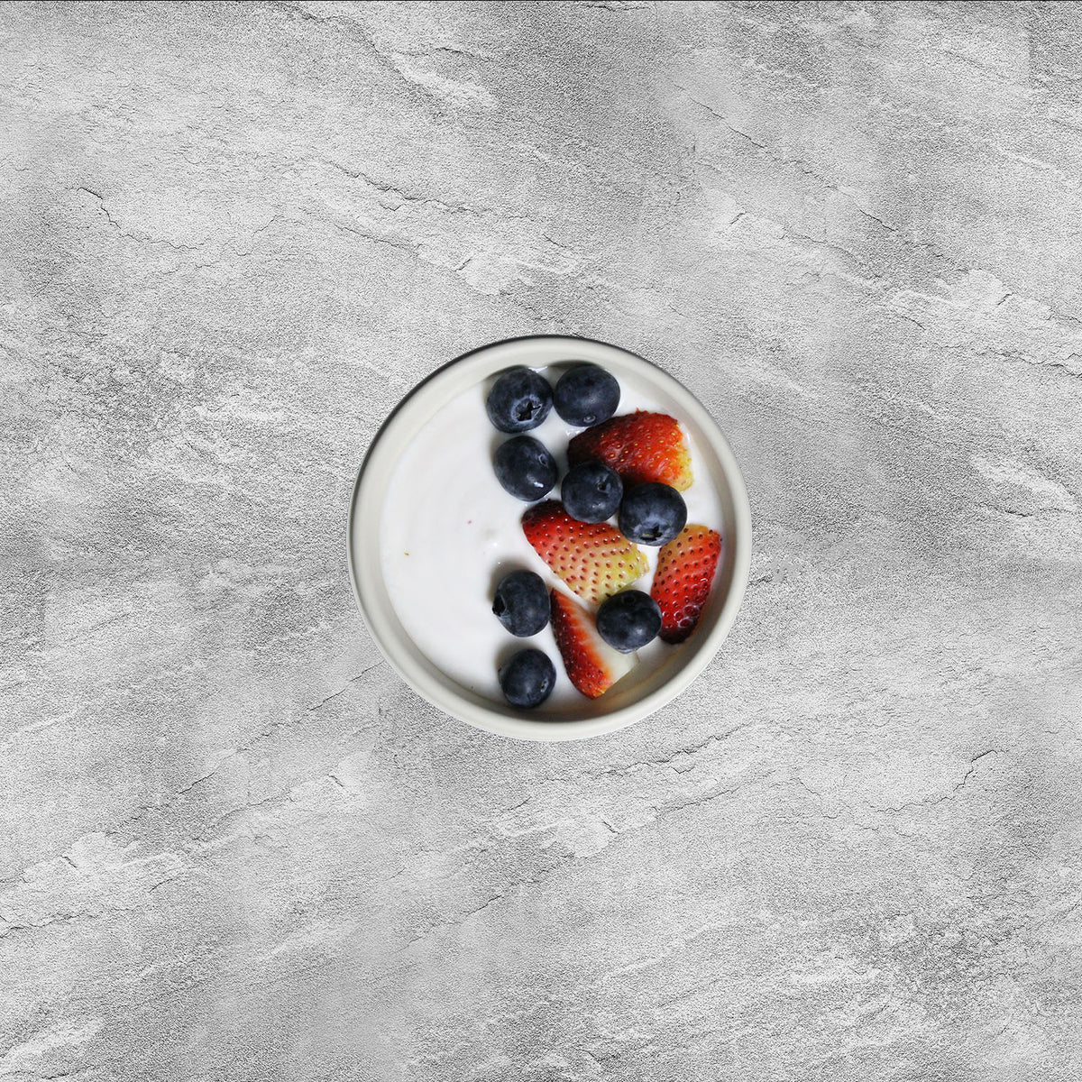 Cornstarch Melon Bowl